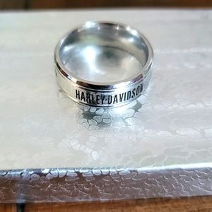 Harley Davidson Ring Stainless Steel Size 12